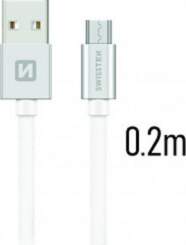 Swissten Textile Quick Charge Universāls Micro