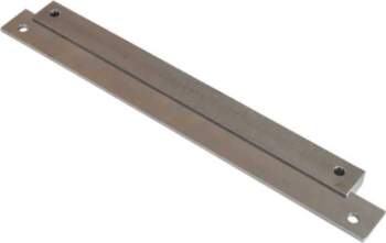 Guide plates for tail vice spindle