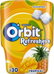 Orbit Refreshers Tropical Bottle 30gb.