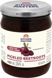Marinētas bietes KITCHEN MASTERS, 480g/265g