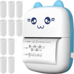 Mini kabatas printeris Bluetooth