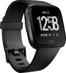 Fitbit Versa NFC Smartwatch Black