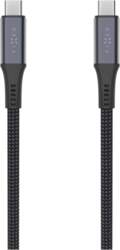 Fixed Braided Cable USB-C/USB-C, 2m, USB4