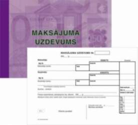 Maksājuma uzdevums A5 3-slāņu 25 kompl