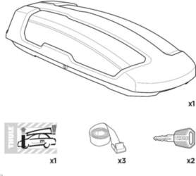 Transportkaste Thule Force XT S