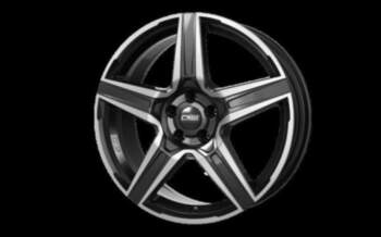 19" 5x112 CMS C34 Diamond Black