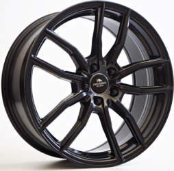 19" 5x108 Forzza Sigma Black Magic