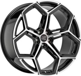 22`` 5x112 MSW 53 Gloss Black