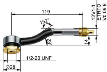 EM ventīlis 119DS-2F-A