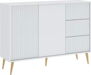 Intermeble Kumode BARCELONA 2D3S, Balts