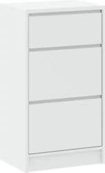 Intermeble Kumode BASIT 3S, Balts