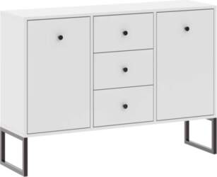 Intermeble Kumode LINEA 2D3S, Balts