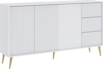 Intermeble Kumode BARCELONA 3D3S, Balts