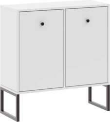 Intermeble Kumode LINEA 2D, Balts