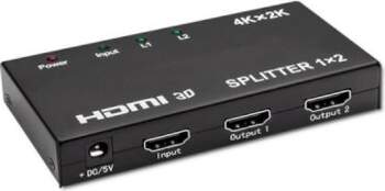HDMI divu portu spliters (4Kx2K, HDMI
