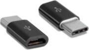 Adapteris microUSB uz microUSB type C