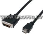 Kabelis HDMI/s - DVI/s (1.5m)
