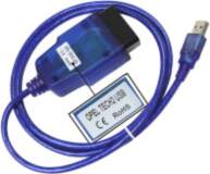 OBD2 USB Kabelis OPEL Tech 2