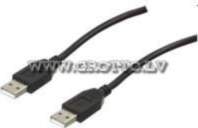 USB 2.0 A-A kabelis 3m