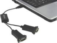 USB- 2 x RS232 adapteris