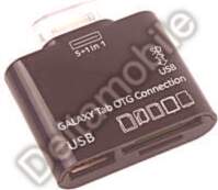 Adapteris Samsung Galaxy Tab/Note (USB OTG+karšu
