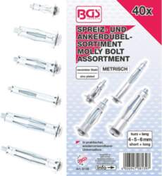 Molly Bolt sortiments | 40 gab