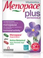 Vitabiotics Menopace Plus 56 tabletes