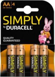 Baterijas Duracell AA Basic Simply Kods
