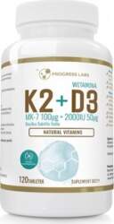 Progress Labs Vitamin K2 MK-7 100mcg