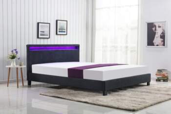 HALMARK Gultas ARDA bed with LED