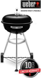 WEBER COMPACT KETTLE Kokogļu grils Ø