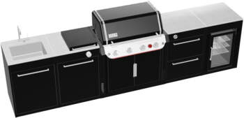 WEBER BBQ KITCHEN GENESIS 400 +