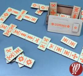 Domino orange 36