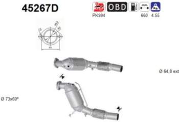 Katalizators AS 45267D