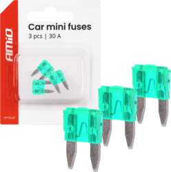 Car blade fuses MINI 3 pcs