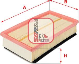 Gaisa filtrs SOFIMA S 2312 A