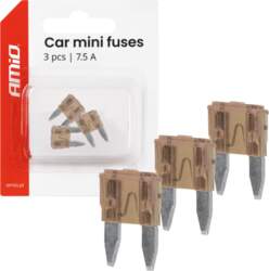 Car blade fuses MINI 3 pcs
