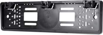 EU Licence plate frame with parking