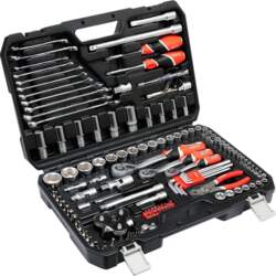 INDUSTRIAL 126 Pcs Hand Tools Socket