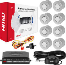 Parking sensor 8 Buzzer silver AMIO