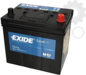 Startera akumulatoru baterija EXIDE EB604
