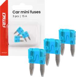 Car blade fuses MINI 3 pcs