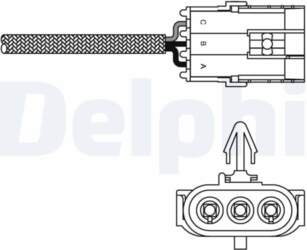 Lambda zonde DELPHI ES10995-12B1