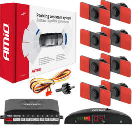 Parking assistant system LED 8 sensor