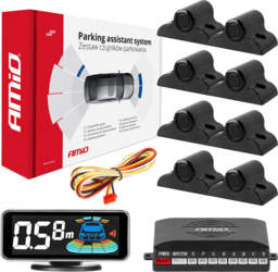 Parking assistant system LED-GRAF 3D 8