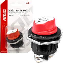 Main power switch 12/32V max 200A