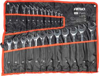 Open end spanners set 6-32 mm