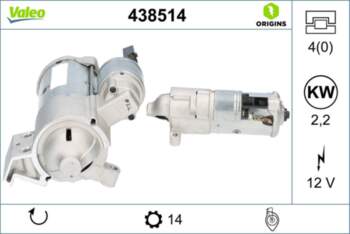 Starteris VALEO 438514