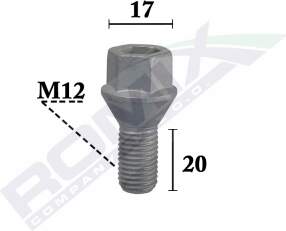 Wheel Bolt ROMIX C70599