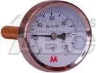 Termometrs D63 120 C 1/2"